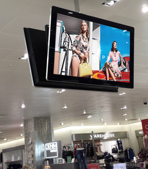 retail digital signage shopping mall
