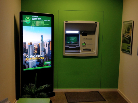 digital signage screen shopping centre