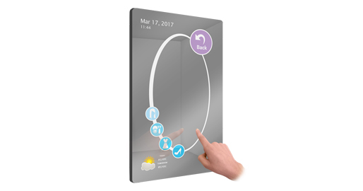 Mirror PCAP Touch Screens