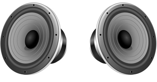 integrated speakers