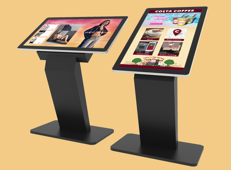 digital signage touch screen kiosk