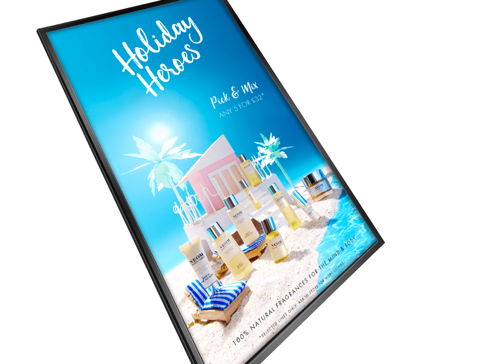 digital signage ultra high brightness sunlight readable