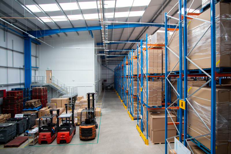 Allsee's new digital signage warehouse facility 