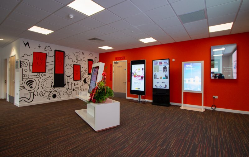 Allsee's new digital signage showroom