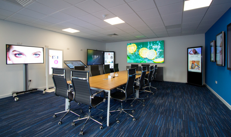 Allsee's new state-of-the-art meeting room