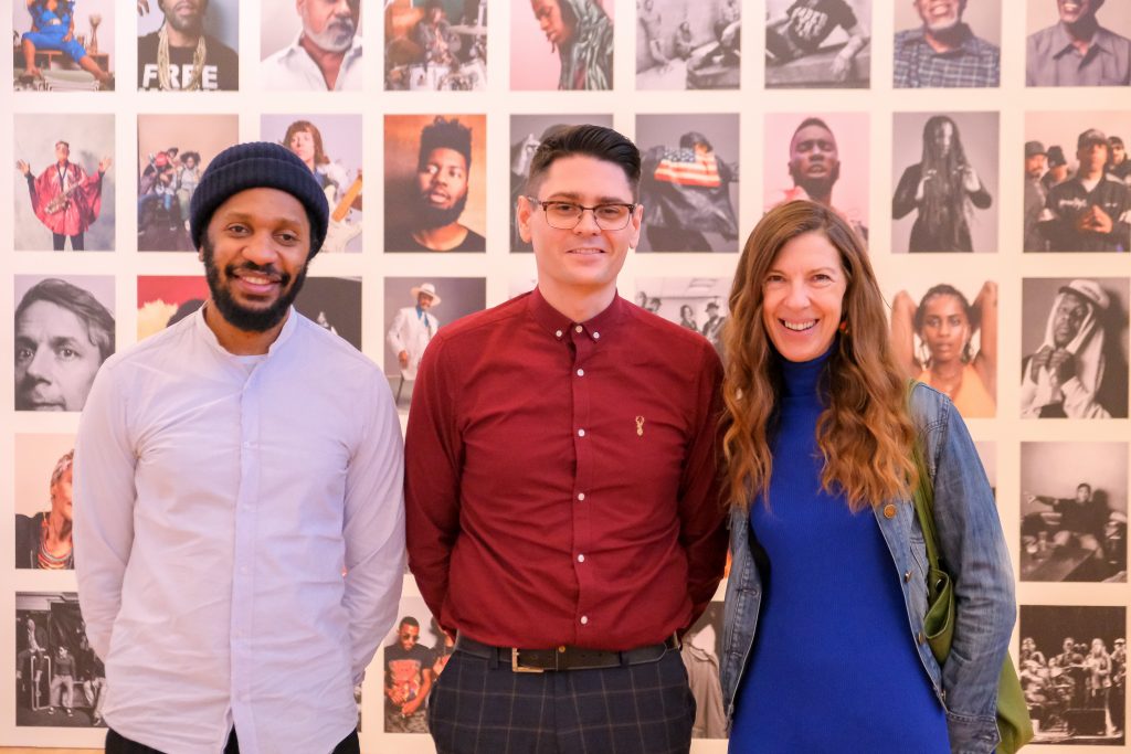 Attendees of The Influence Project launch party at MAC Birmingham