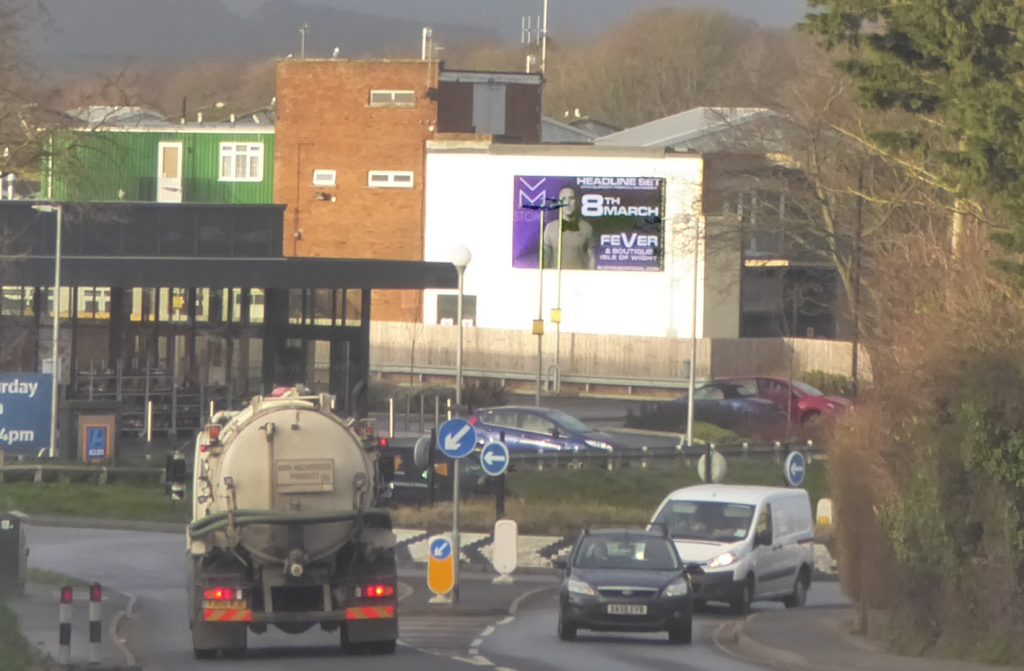 Outdoor LED video wall at Spithead Business Centre