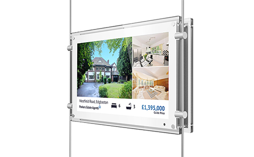 Estate Agent Digital Rod Displays white background image