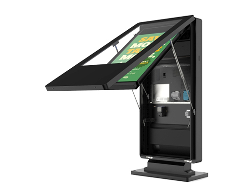 OT55UHD10 outdoor freestanding digital poster