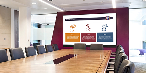 led fine pitch video wall