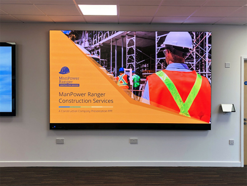 led fine pitch video wall