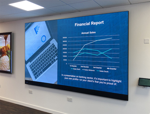 led fine pitch video wall