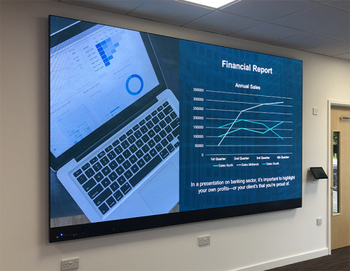 led fine pitch video wall