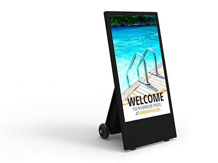 digital signage screen large monitor