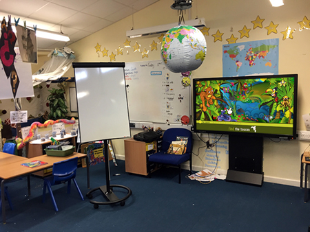 digital signage screens touch screen whiteboard rear ports