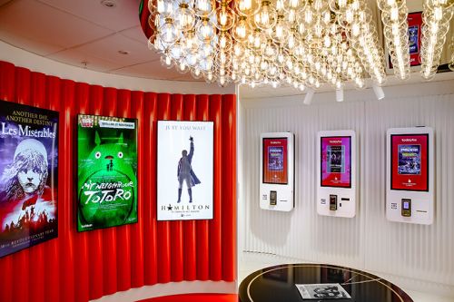 digital signage screens touch screen exhibition