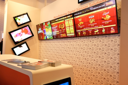 digital signage screens menu boards ports