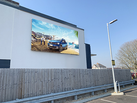 led outdoor video wall