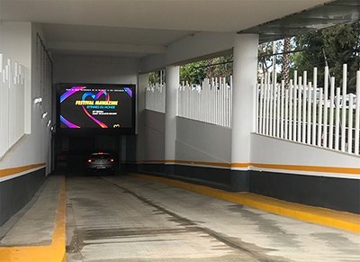 led outdoor video wall