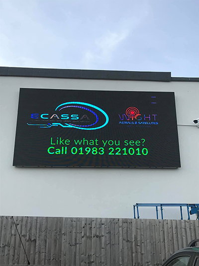 led outdoor video wall
