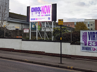 led outdoor video wall