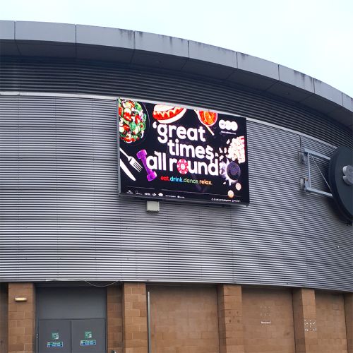 led outdoor video wall