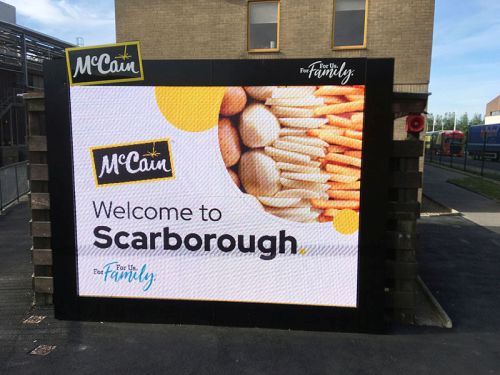 led outdoor video wall