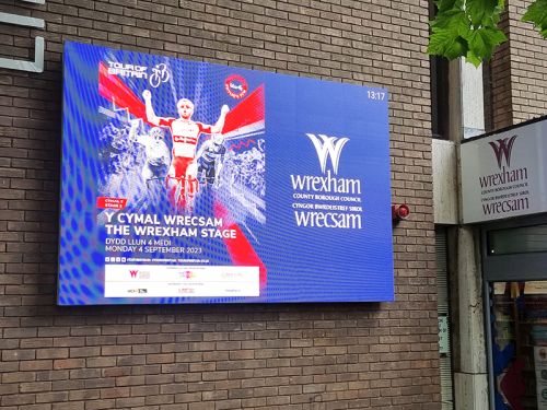 led outdoor video wall