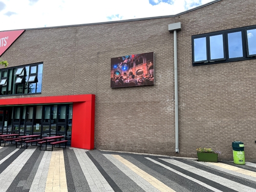 led outdoor video wall