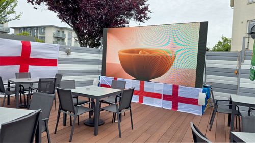 led outdoor video wall