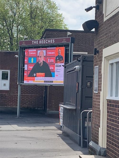 led outdoor video wall