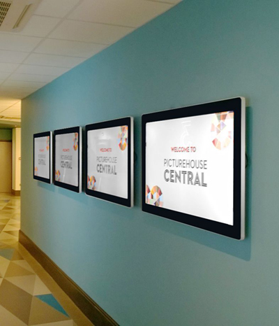 digital signage screen cinema
