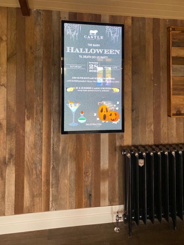 digital signage screen hospital