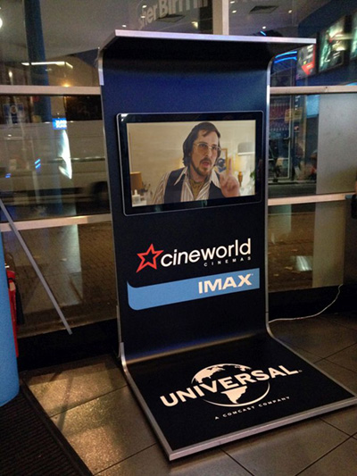 digital signage screen cinema