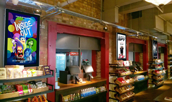 digital signage screen cinema