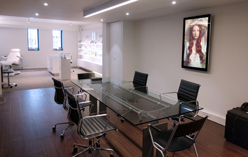 digital signage screen  restaurant fast food