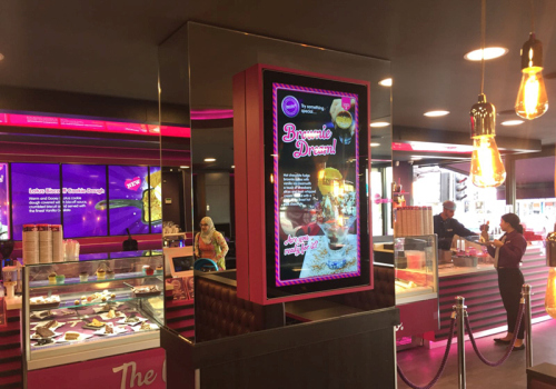 digital signage screen cinema