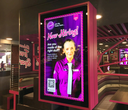 digital signage screen cinema