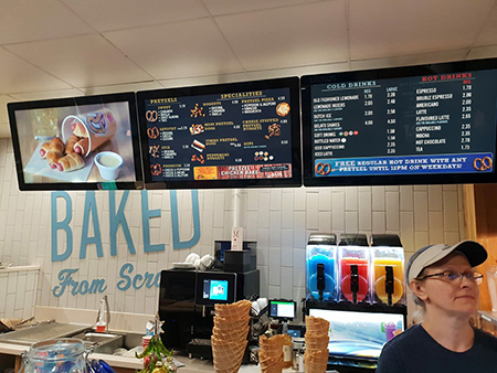 digital signage screen cinema