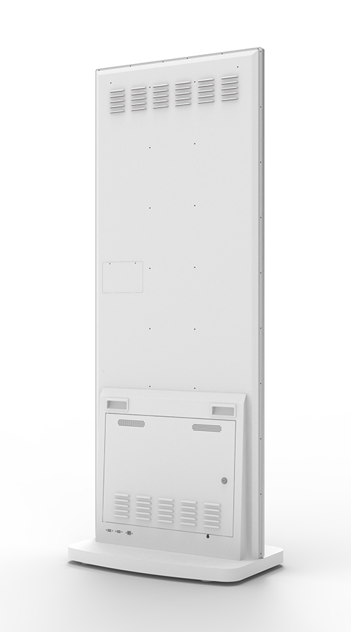 digital signage screens touch screen freestanding pcap poster