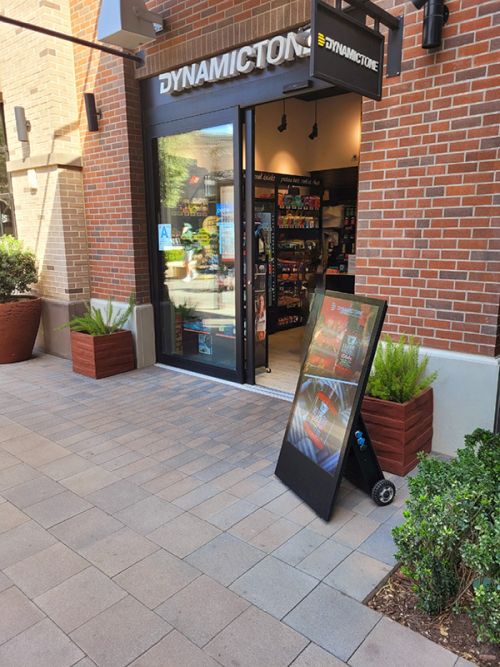 digital signage screen large monitor