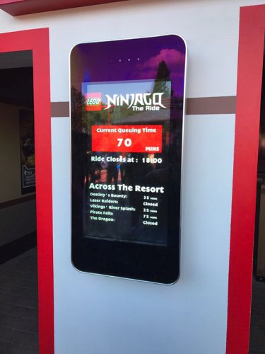 digital signage screens outdoor