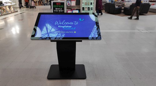 digital signage screens touch screen kiosk
