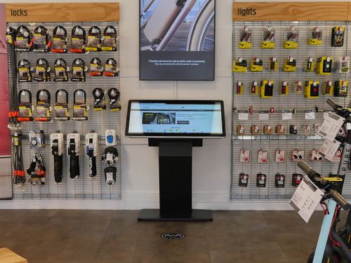 digital signage screens touch screen kiosk