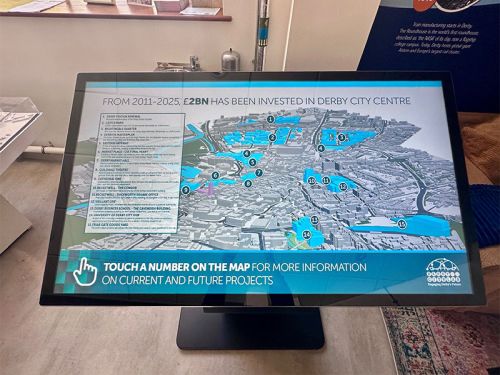 digital signage screens touch screen kiosk