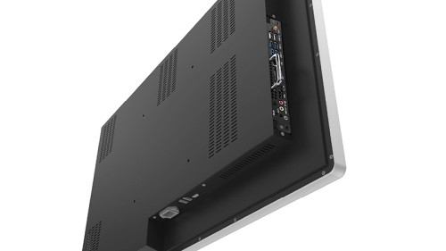 digital signage screens touch screen hospital