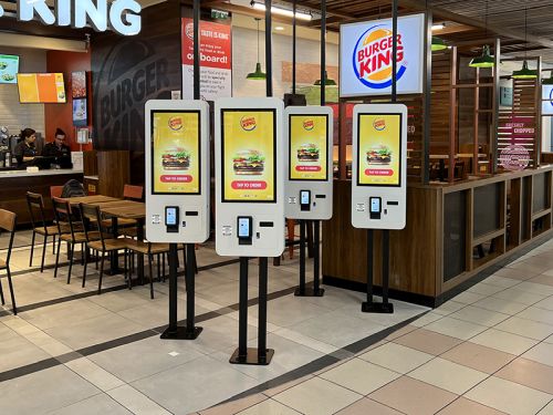 digital signage screens touch screen exhibition