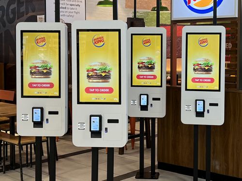 digital signage screens touch screen exhibition