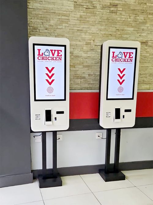 digital signage screens touch screen exhibition