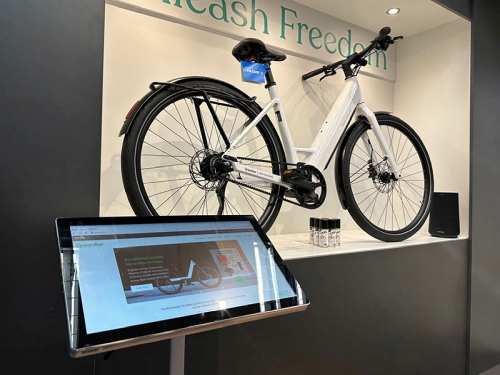 digital signage screens touch screen hospital